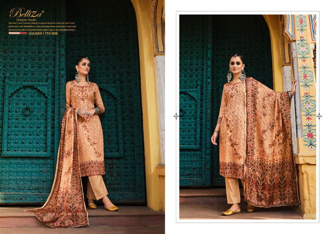 Belliza Gulnar Premium Pashmina New Fancy Exclusive Wear Printed Dress Material Collection